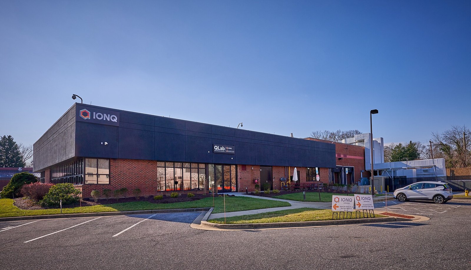 Edificio de la sede de IonQ en College Park, Maryland